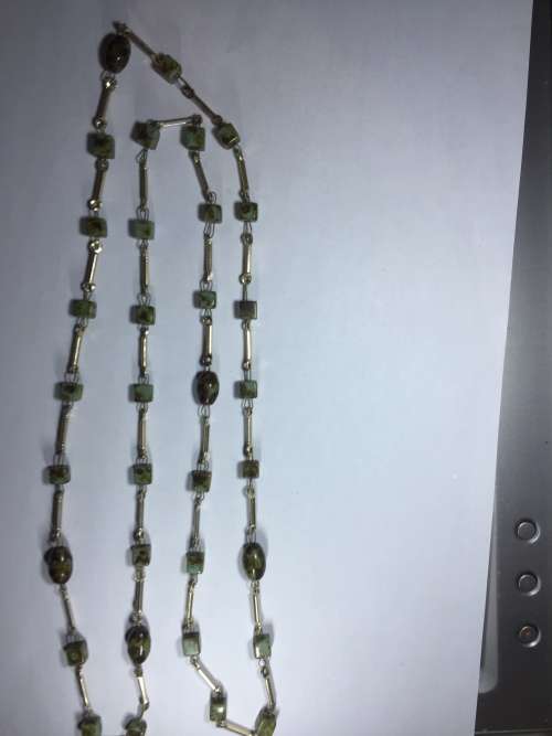 Beautiful Green Stone Necklace