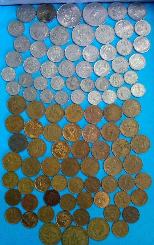 Collection nr6 of RSA coins - more than 100