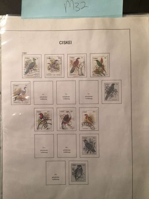 Stamps Ciskei collection