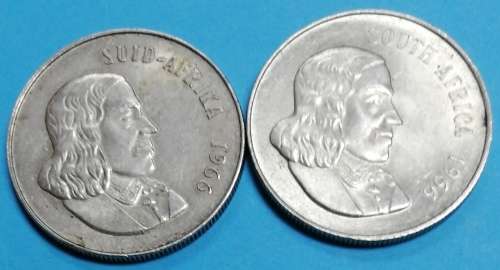 1966 Afrikaans and English Silver R1