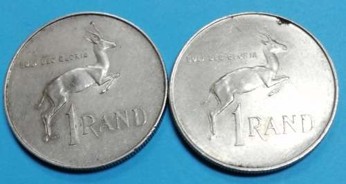 1966 Afrikaans and English Silver R1
