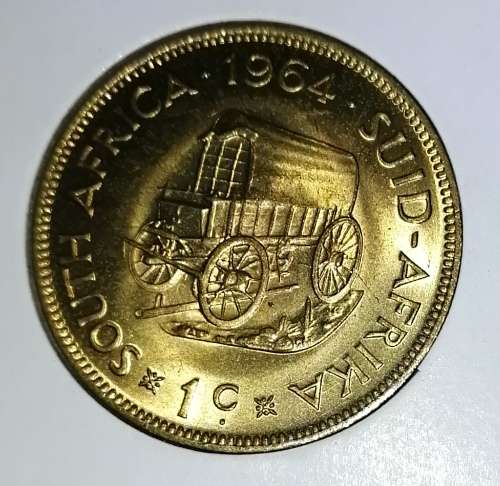 1964 UNC 1cent