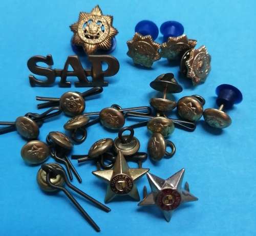 SAPS Uniform Brass