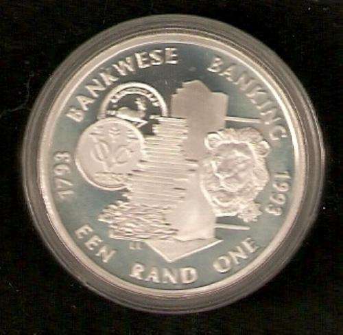 1993 Silver Banking R1 in blue SAM box