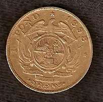 ZAR Gold One Pond 1898