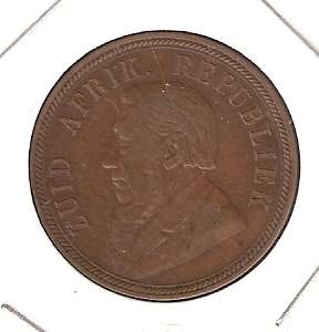 1894 ZAR Penny in very collectable condition