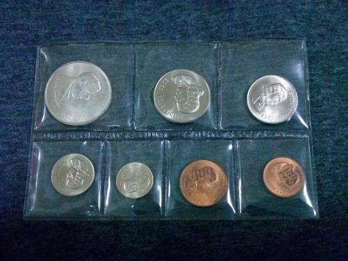 1967 UNC set with silver Afrikaans R1