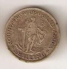 1950 One Shilling 1/