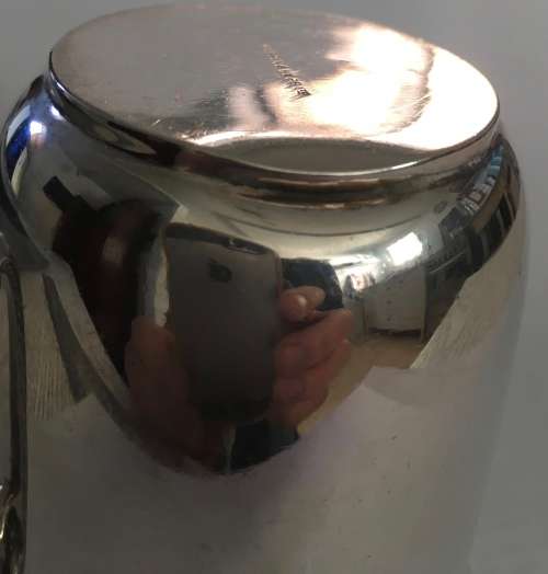 London 1922 sterling hallmarked silver mapping & Webb 117.7g mug