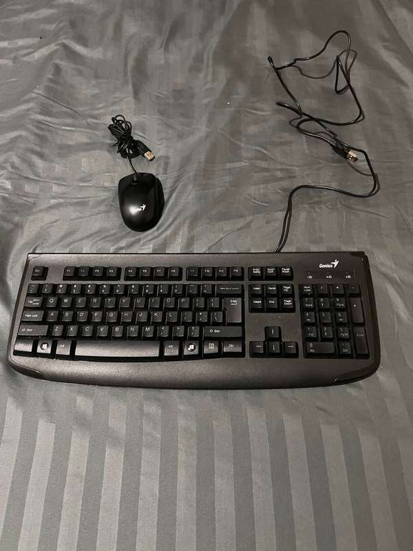 Genius KB-150 USB Mouse and Keyboard