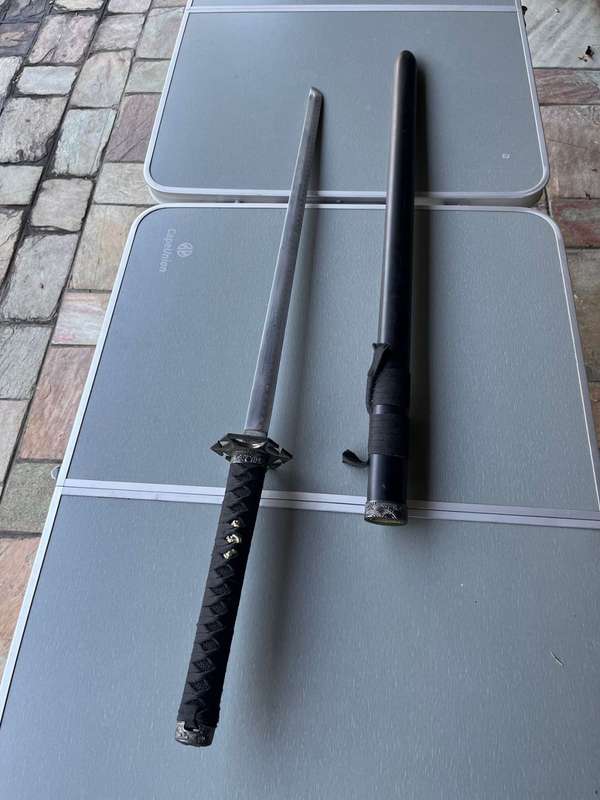 Back Samuri Sword
