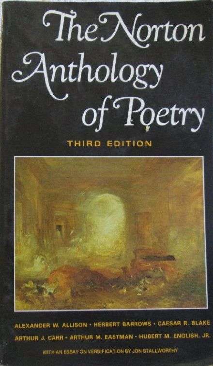 The Norton Anthology of Poetry - Third Edition
