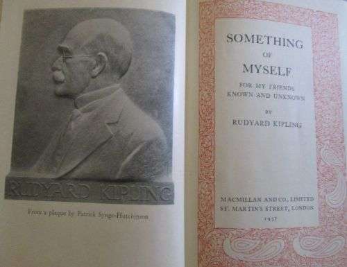 Something of Myself - Rudyard Kipling