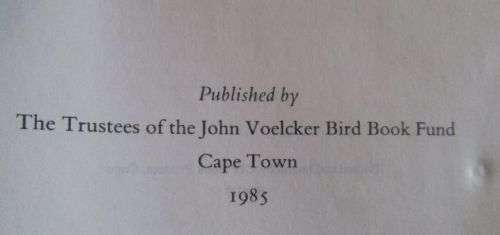 Roberts' Birds of Southern Africa - Gordon Lindsay Maclean