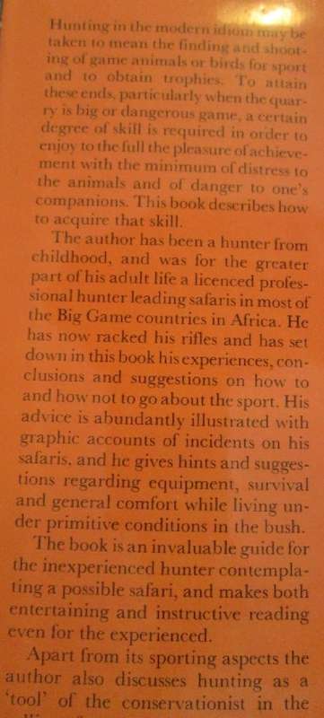 Hunting in Africa - Bill Morkel