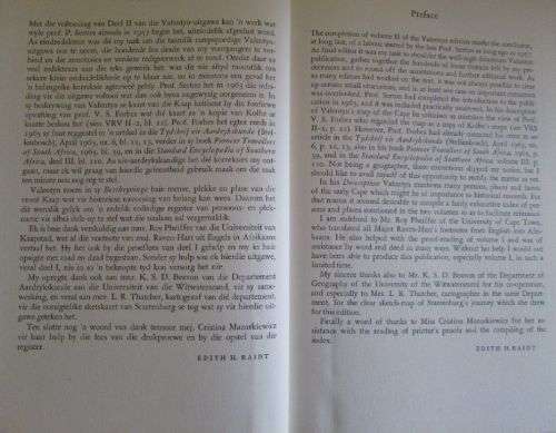 Beschryvinge Van De Kaap Der Goede Hoop / Description of the Cape of Good Hope  - Van Riebeeck Soc,