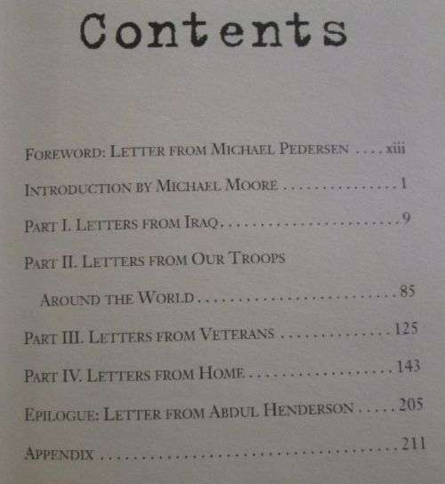Will They Ever Trust Us Again? - Letters From the War Zone - Michael Moore