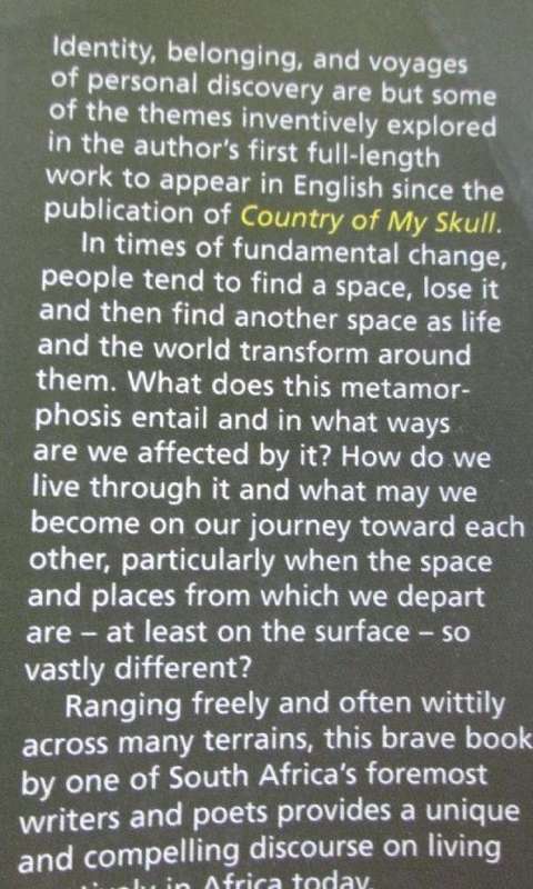 A Change of Tongue - Antjie Krog