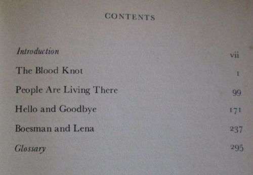 Boesman and Lena - Athol Fugard