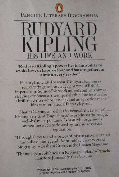 Rudyard Kipling - His Life and Work - Charles Carrington