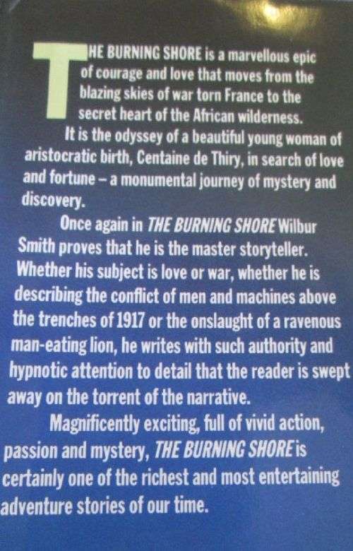 The Burning Shore - Wilbur Smith