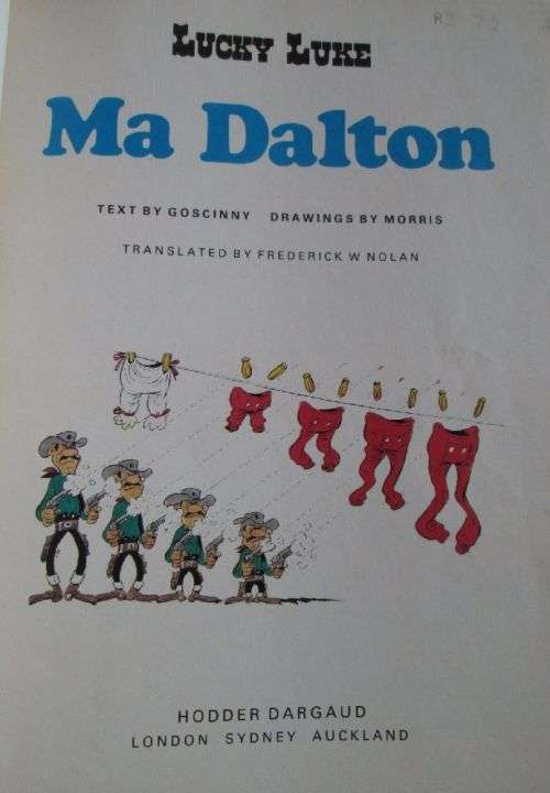 Lucky Luke Adventure Volume 6 - Ma Dalton