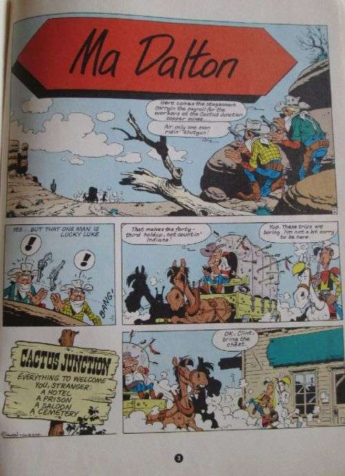 Lucky Luke Adventure Volume 6 - Ma Dalton