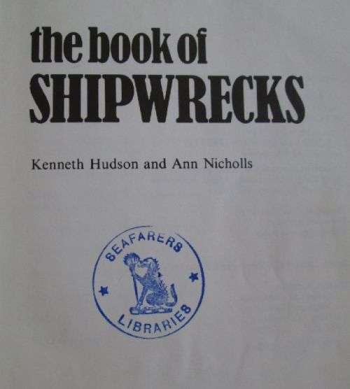 The Book of Shipwrecks - Kenneth Hudson and Ann Nicholls