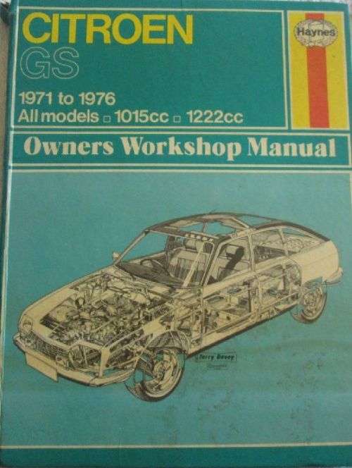 Citroen Owner's Workshop Manual 1971 - 1976