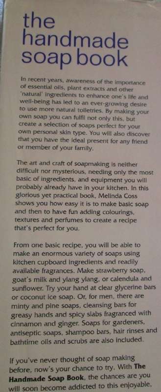 The Handmade Soap Book - Melinda Coss