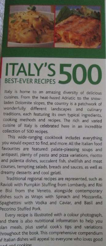 Italy's 500 Best-Ever Recipes