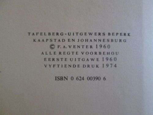 Geknelde Land - F.A, Venter