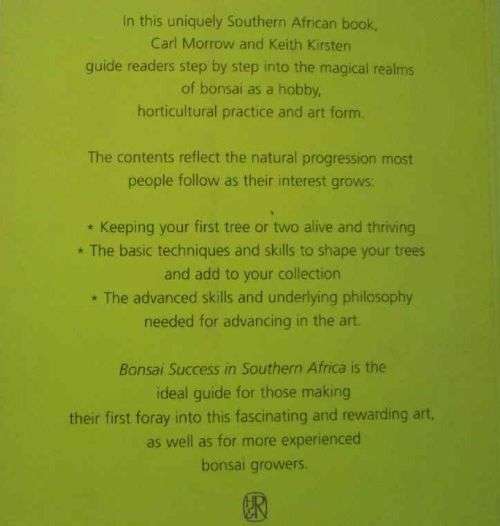 Bonsai Success in Southern Africa - Charl Morrow and Keith Kirsten