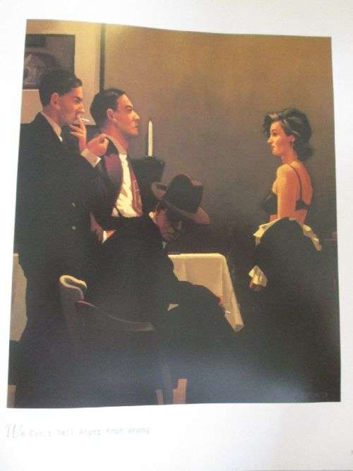 Lovers and Other Strangers Paintings by Jack Vettriano  Anthony Quinn - First Edition Signed by Jack