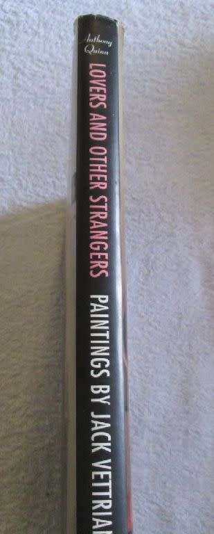 Lovers and Other Strangers Paintings by Jack Vettriano  Anthony Quinn - First Edition Signed by Jack