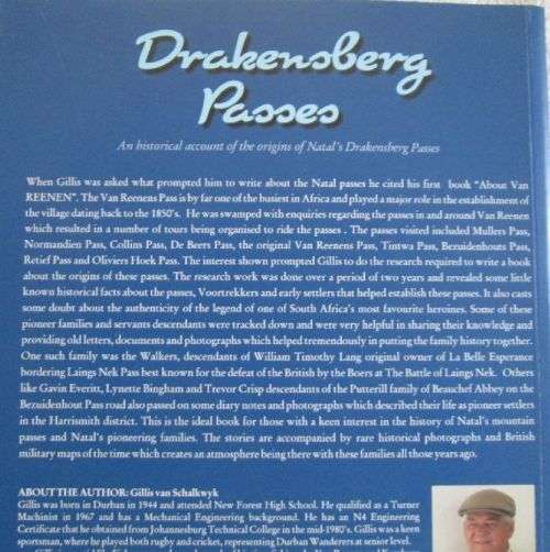 Drakensberg Passes - An Historical Account of the Origins of Natal's Drakensberg Passes