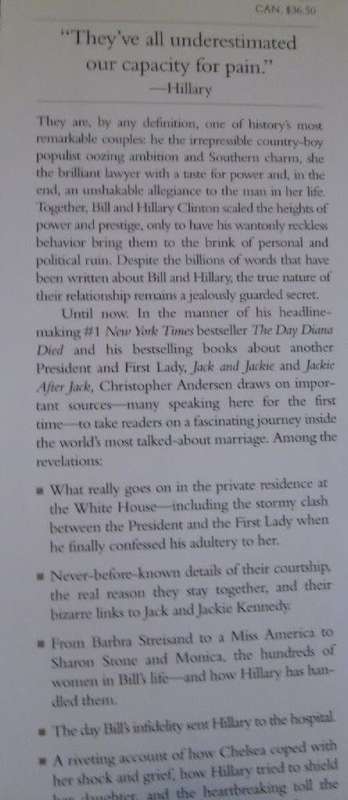 Bill and Hillary - The Marriage - Christopher Andersen