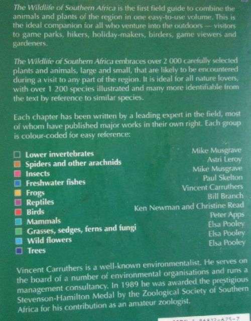 The Wildlife of Southern Africa - A Field Guide to the Animals and Plants of the Region