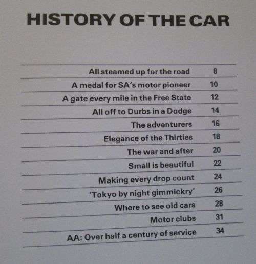 The South African Car Book - AA