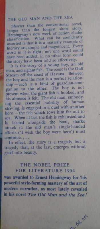 The Old Man and the Sea - Ernest Hemingway