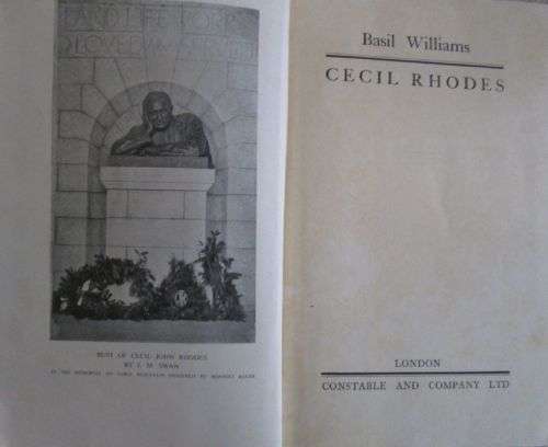 Cecil Rhodes - Basil Williams - Hardcover - 353 pages