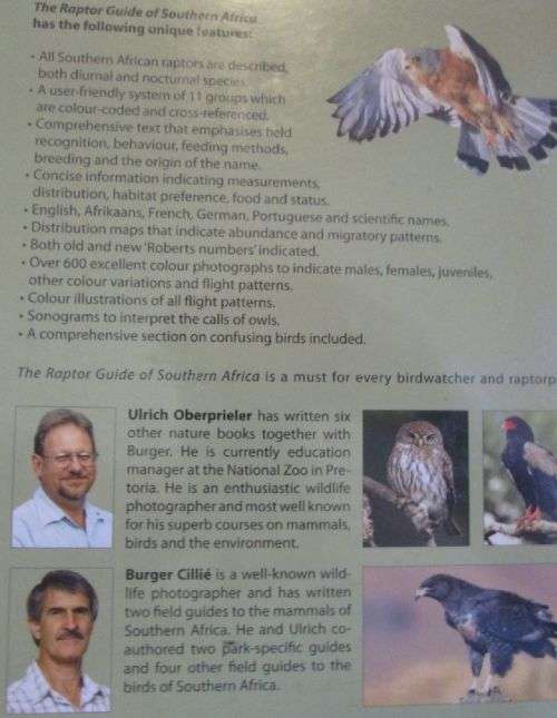 The Raptor Guide of Southern Africa - Ulrich Oberprieler & Burger Cillie
