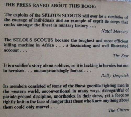 Selous Scouts - Top Secret War - Lt Col Ron Reid Daly as told to Peter Stiff