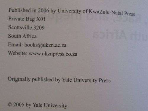 Class, Race, and Inequality in South Africa - Jeremy Seekings and Nicoli Nattrass