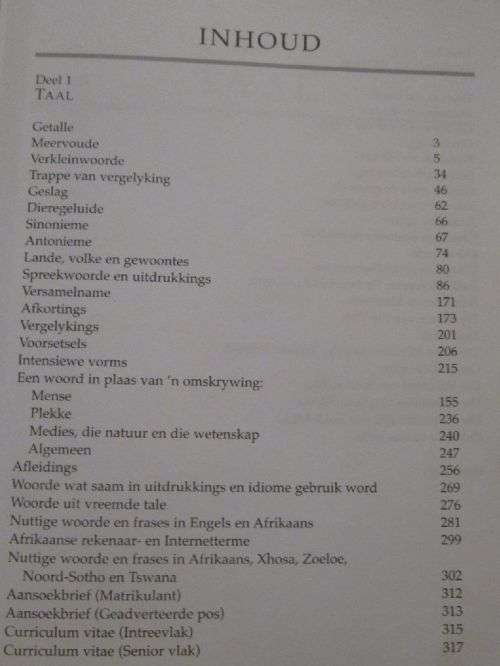 Die Afrikaanse Makro Gids - Taal en Algemene Kennis Vandag - Isabel Uys