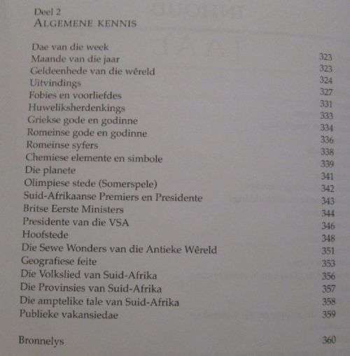 Die Afrikaanse Makro Gids - Taal en Algemene Kennis Vandag - Isabel Uys