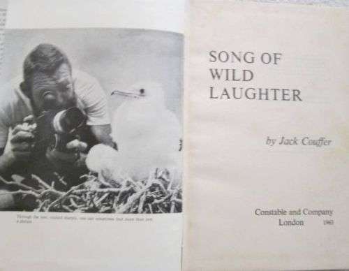 Song of Wild Laughter - Jack Couffer - Hardcover - 174 pages