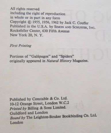 Song of Wild Laughter - Jack Couffer - Hardcover - 174 pages