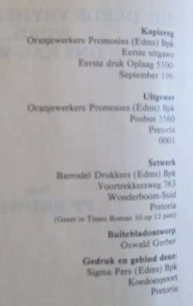 Die Derde Vryheidsoorlog Woed - Ons Kan Wen - P.F. Bruwer