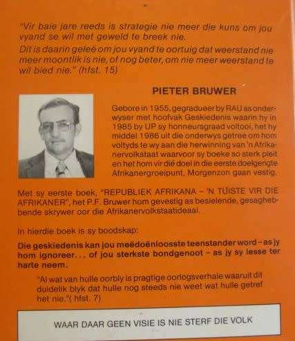 Die Derde Vryheidsoorlog Woed - Ons Kan Wen - P.F. Bruwer